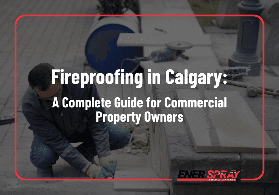 Fireproofing installation