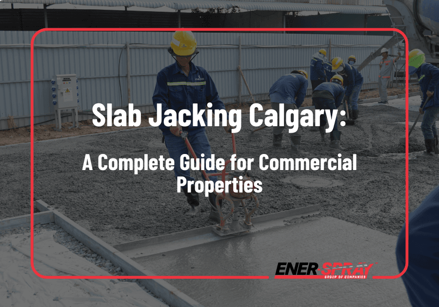Slab jacking ener-spray